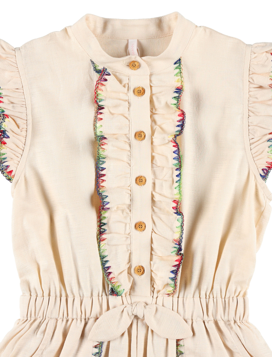 Kid - Lucky frill playsuit - Spazio Pritelli