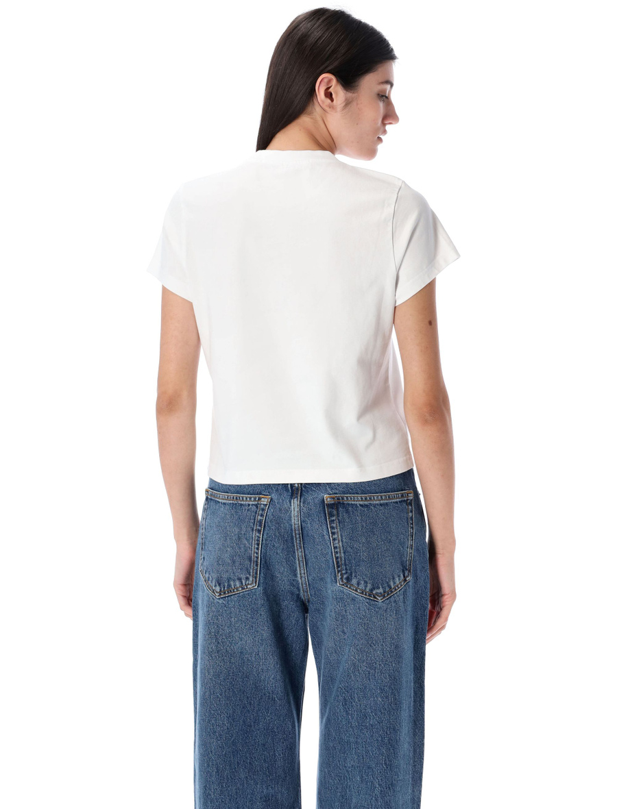 Shrunken logo tee - Spazio Pritelli