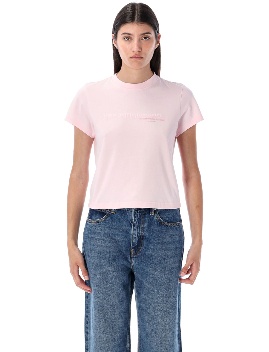 Shrunken logo tee - Spazio Pritelli
