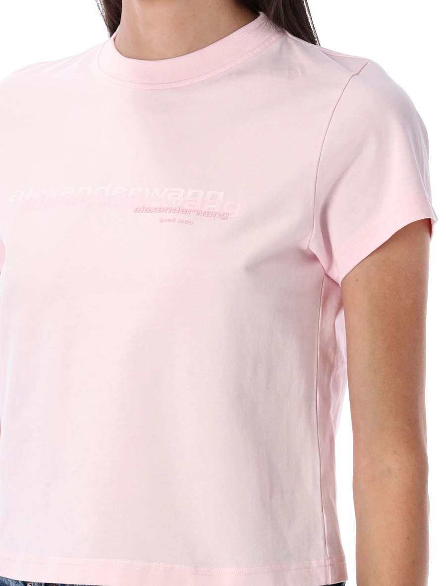 Shrunken logo tee - Spazio Pritelli