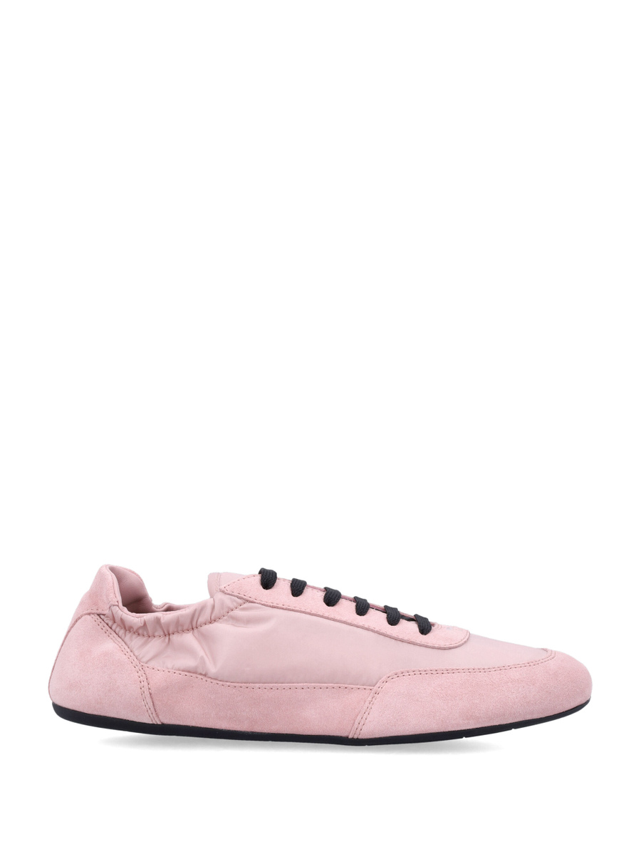Collapse Re-Nylon and suede woman's sneakers - Spazio Pritelli