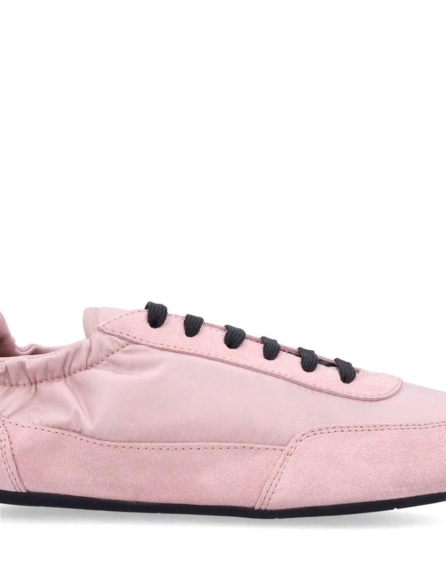 Collapse Re-Nylon and suede woman's sneakers - Spazio Pritelli