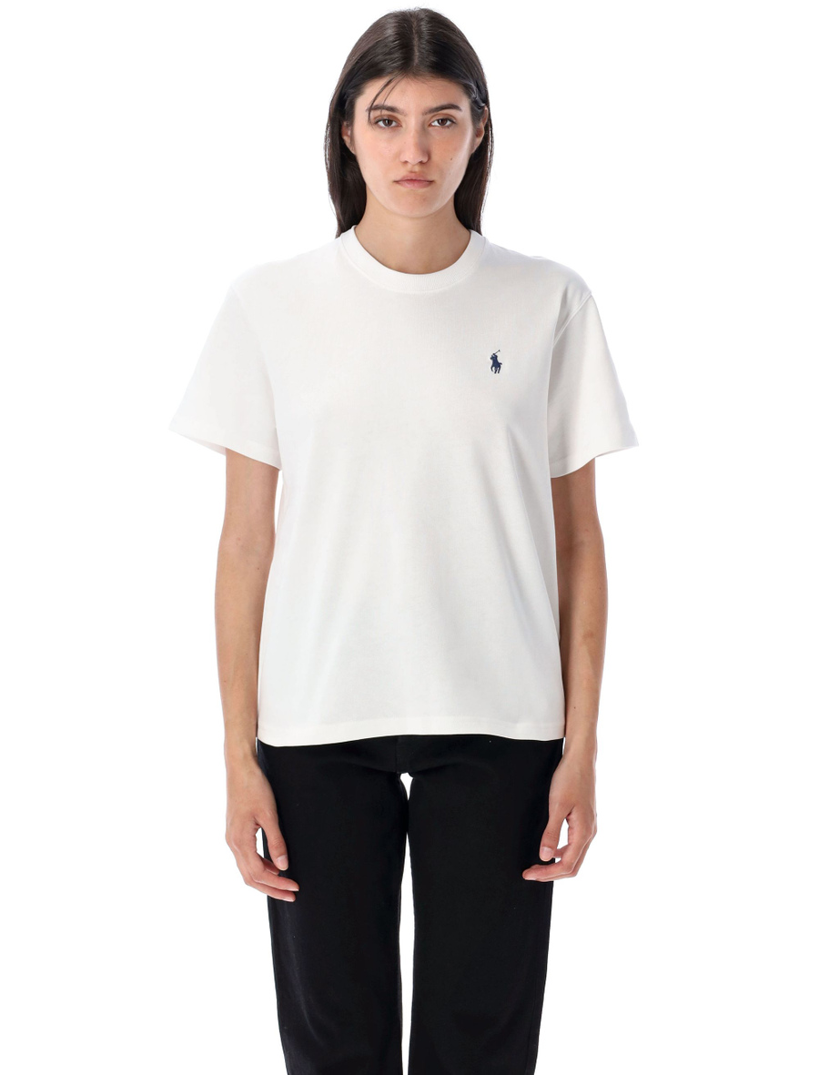 Relaxed fit cotton jersey t-shirt - Spazio Pritelli
