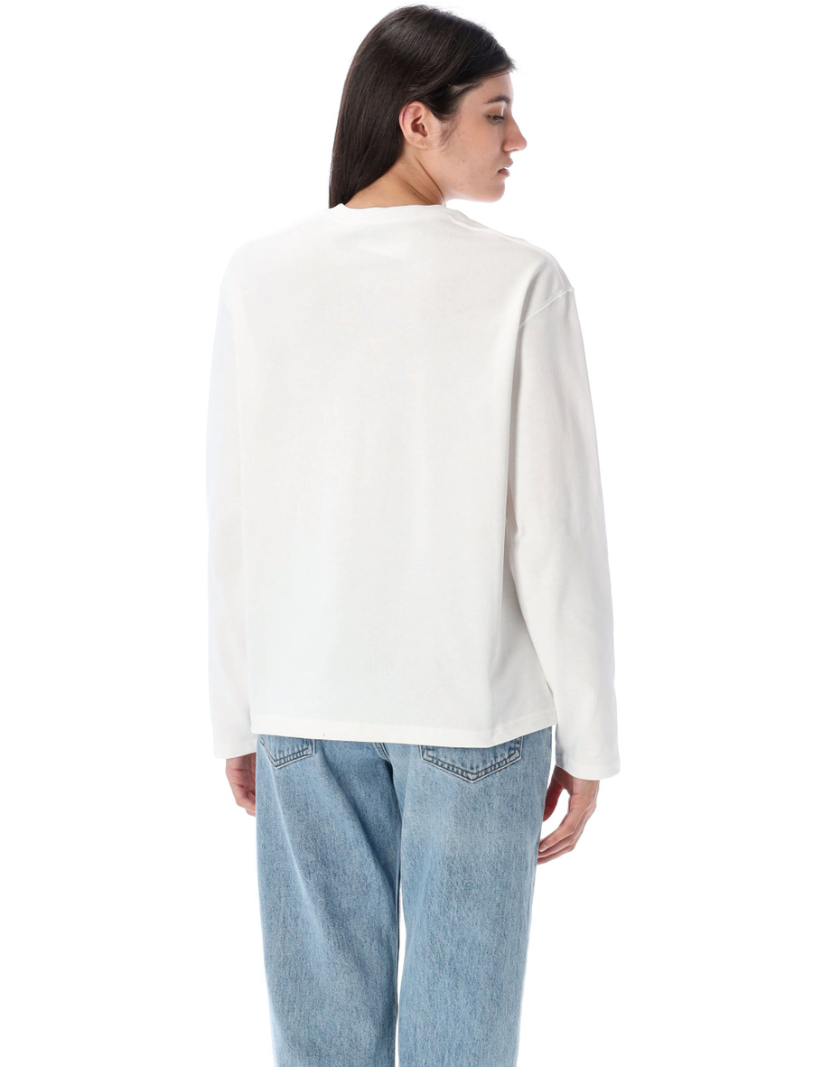 Cotton jersey long-sleeve t-shirt - Spazio Pritelli
