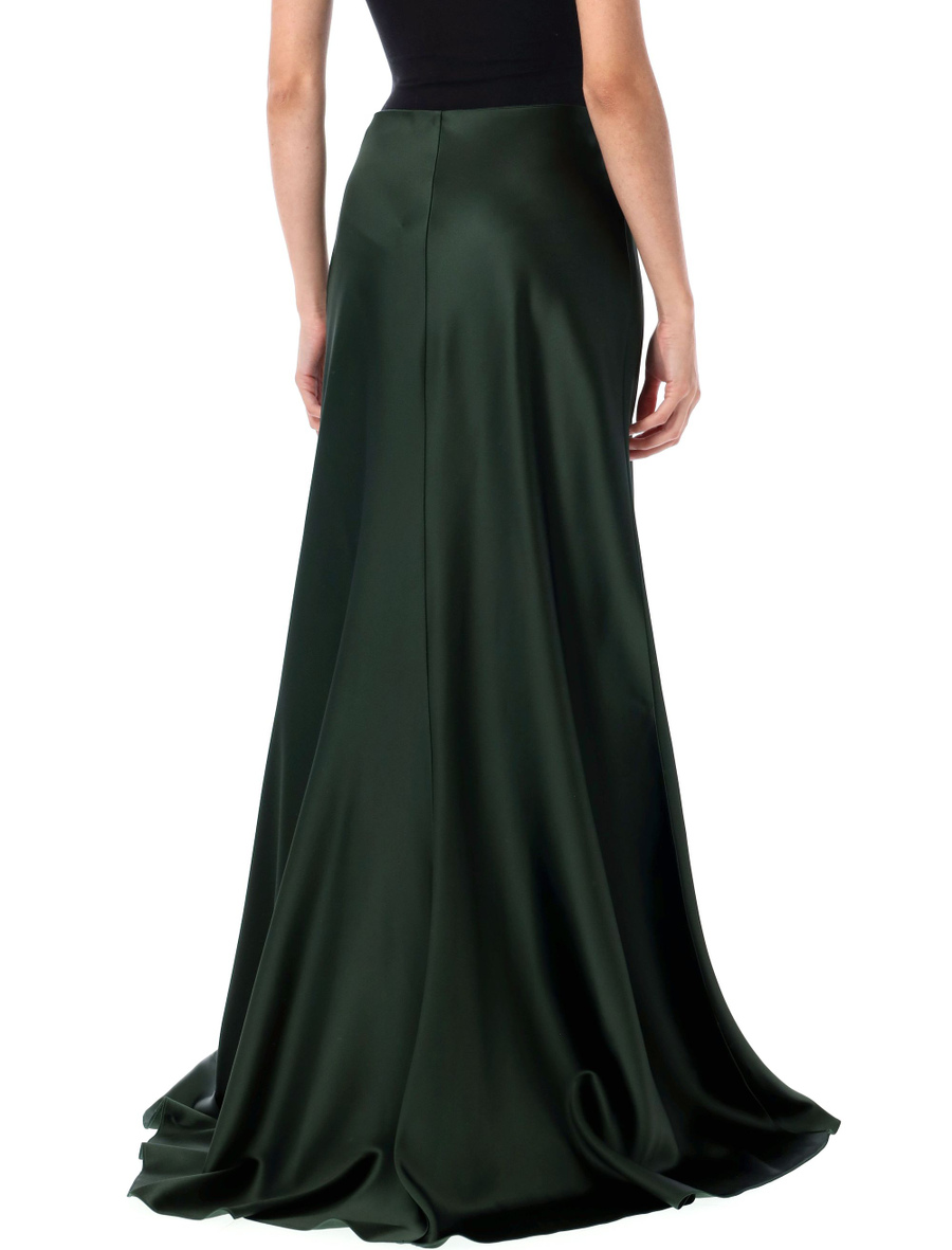 Masina stretch satin skirt - Spazio Pritelli