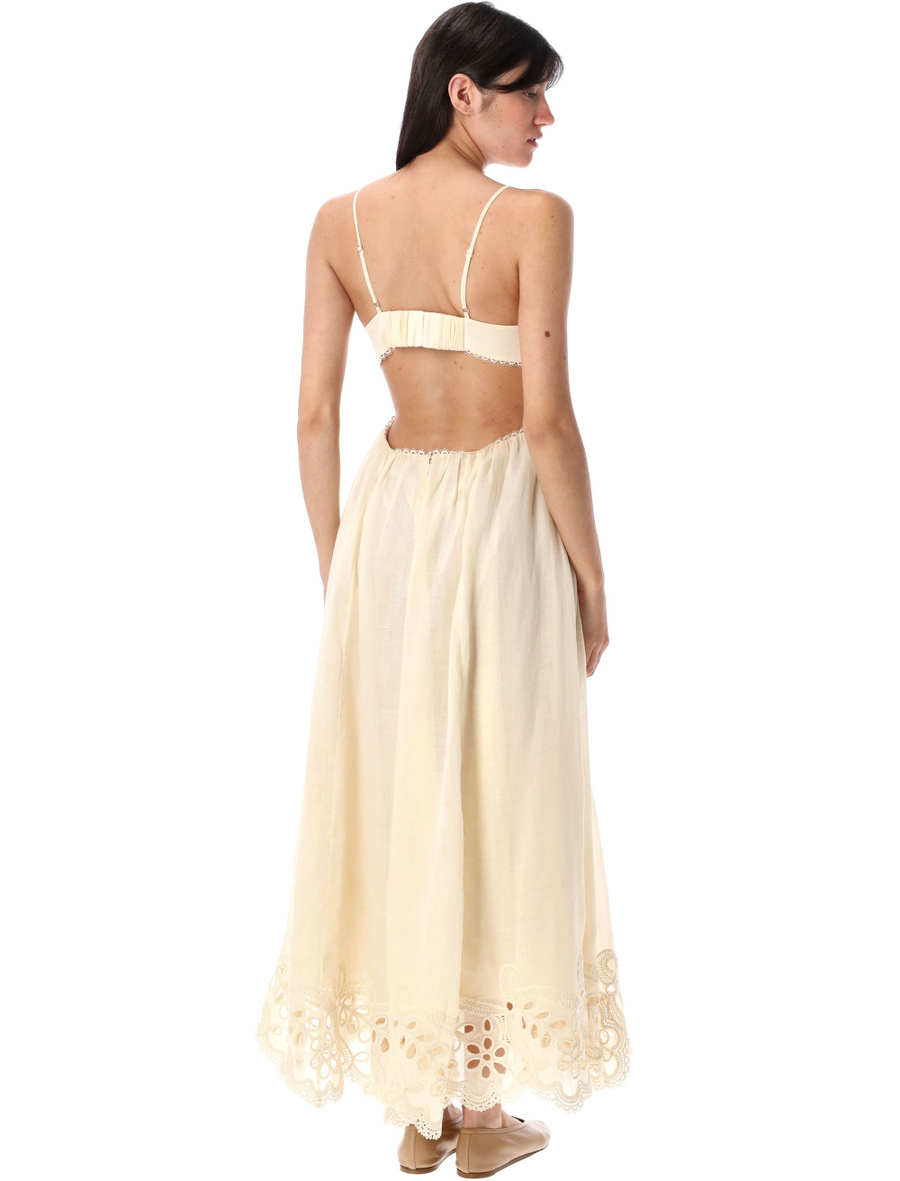 Coco embroidered maxi dress - Spazio Pritelli