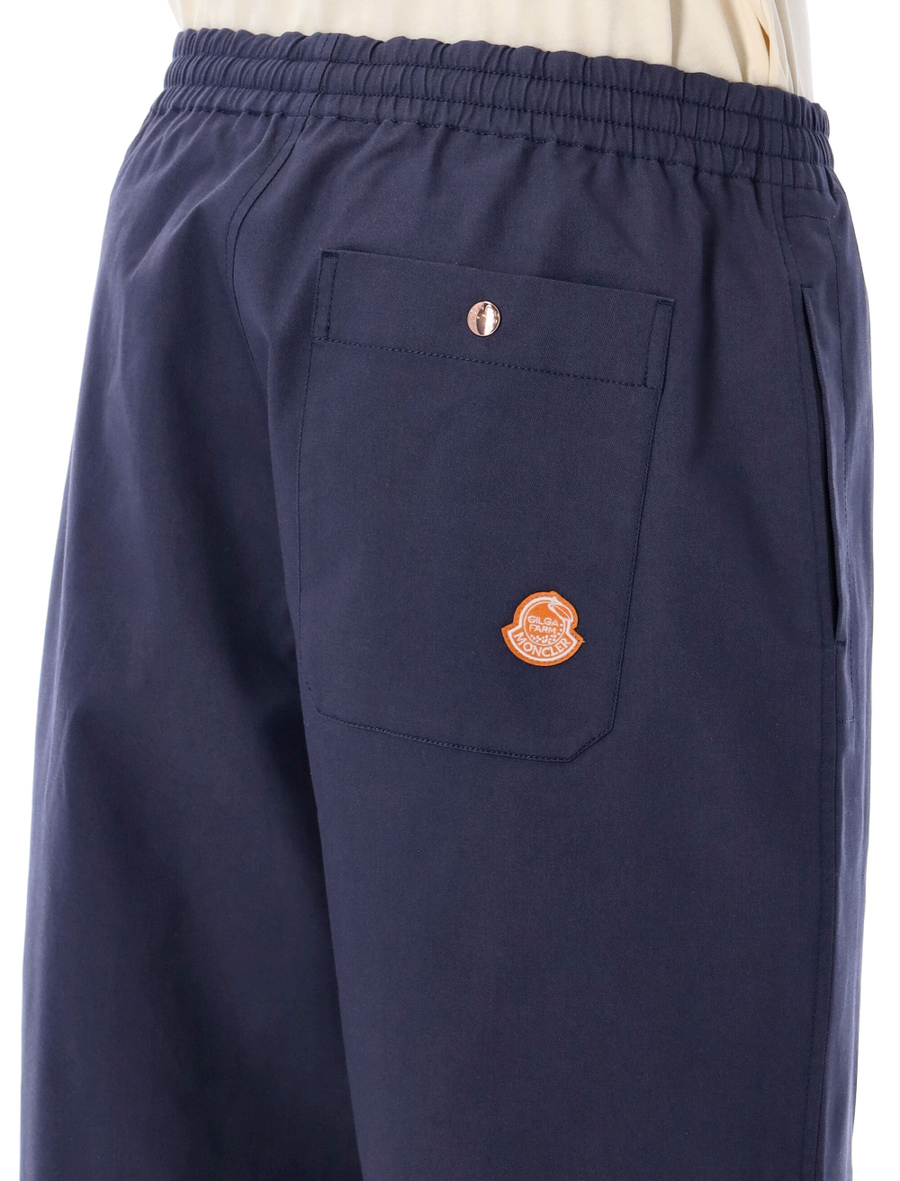 Cotton gabardine trousers - Spazio Pritelli