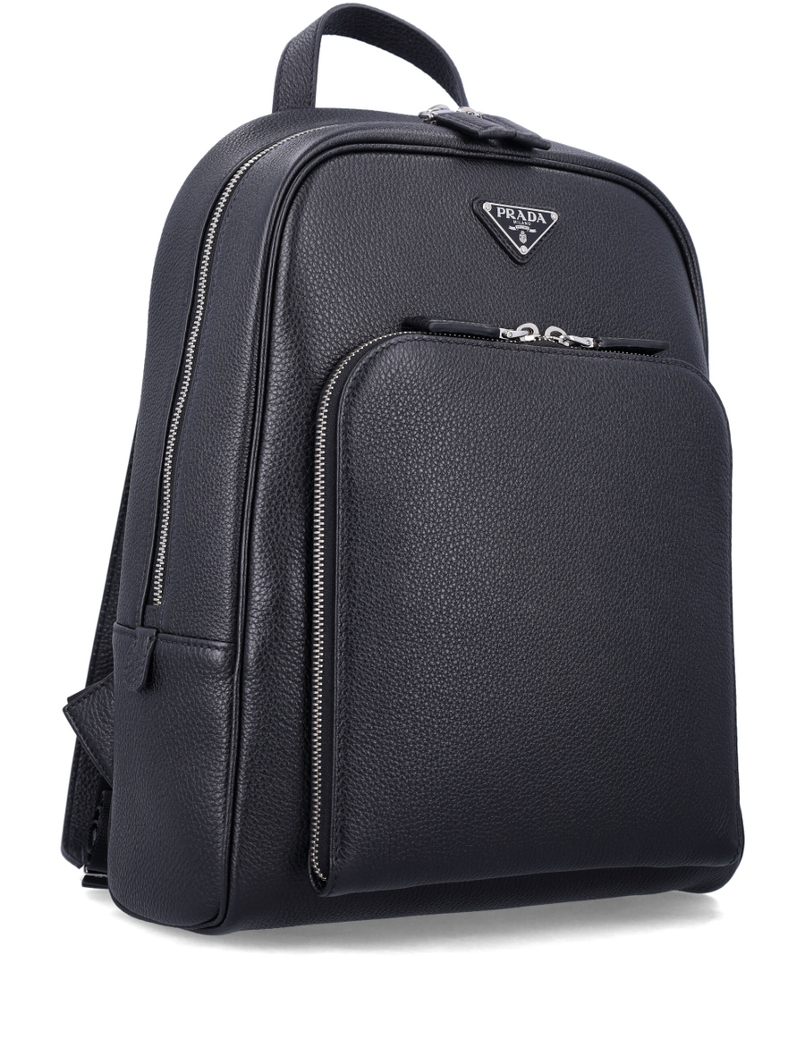 Leather backpack - Spazio Pritelli