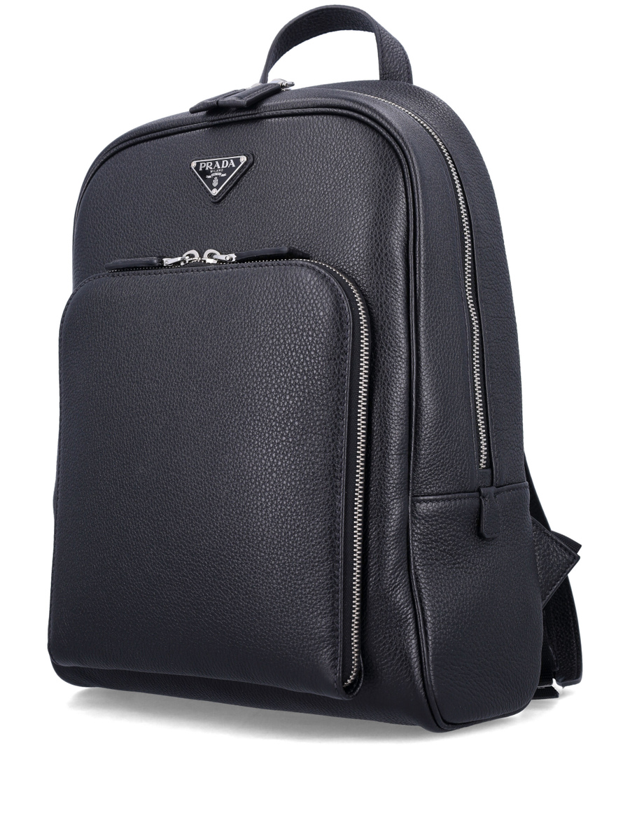 Leather backpack - Spazio Pritelli