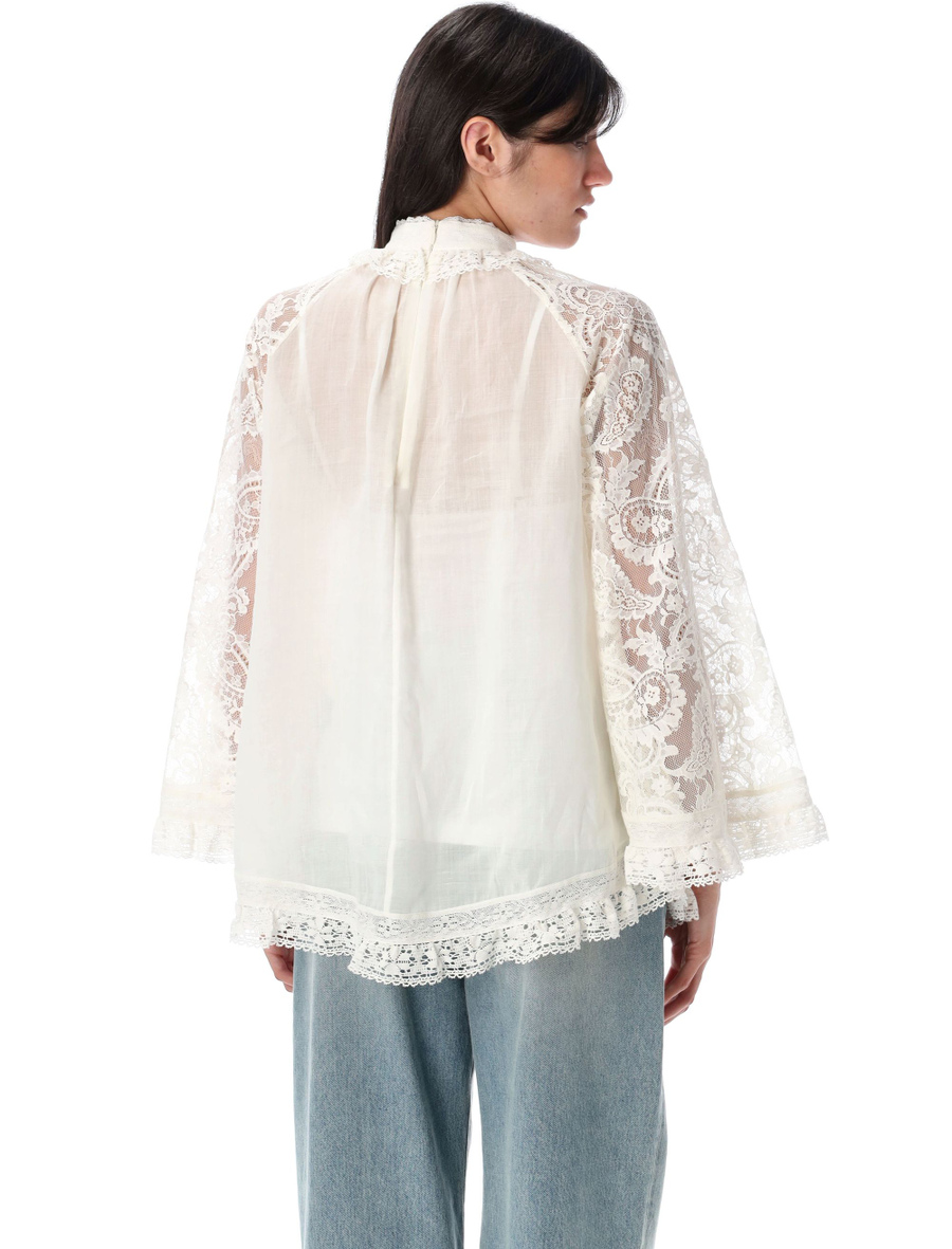Ascension lace yok tunic - Spazio Pritelli
