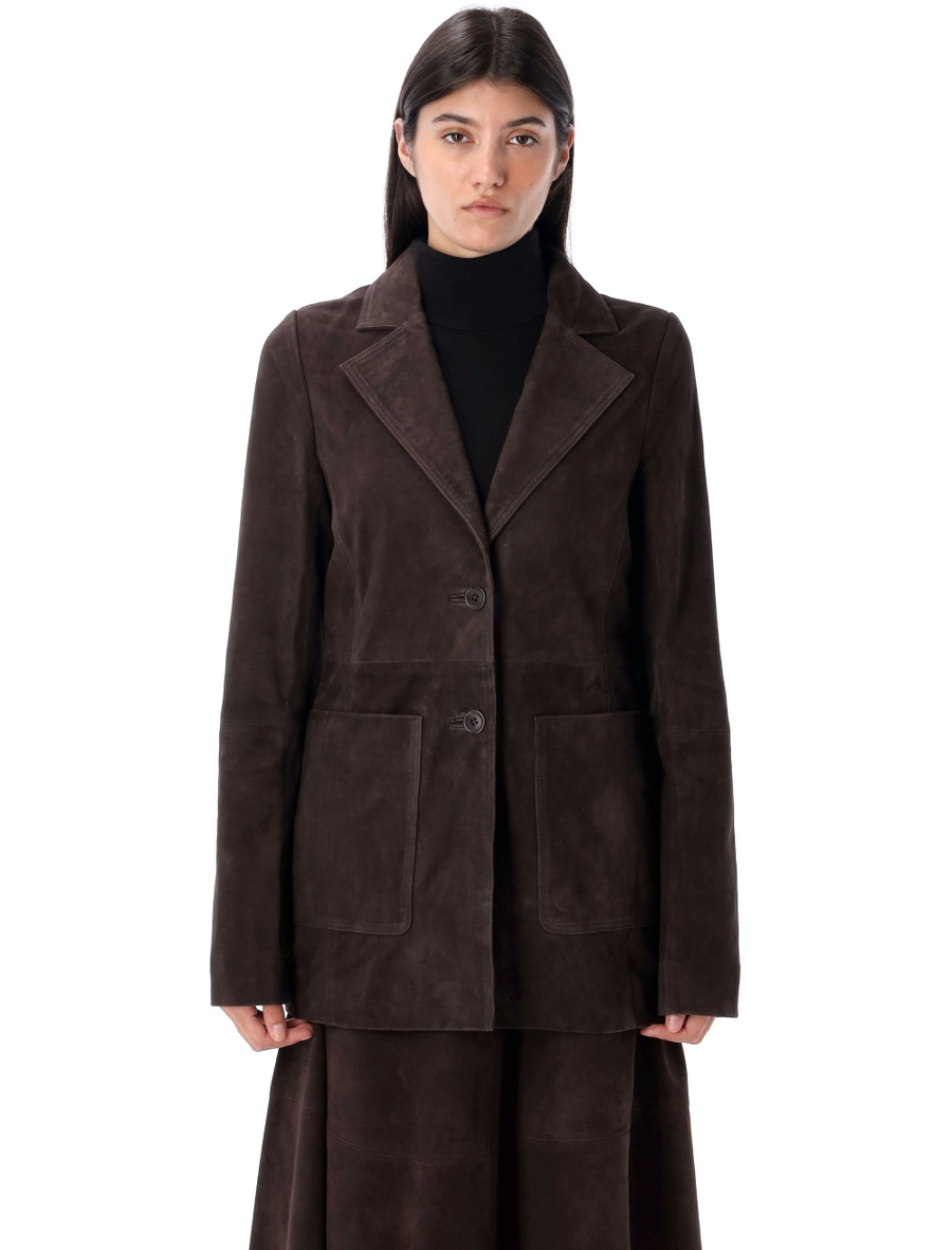 Suede blazer - Spazio Pritelli