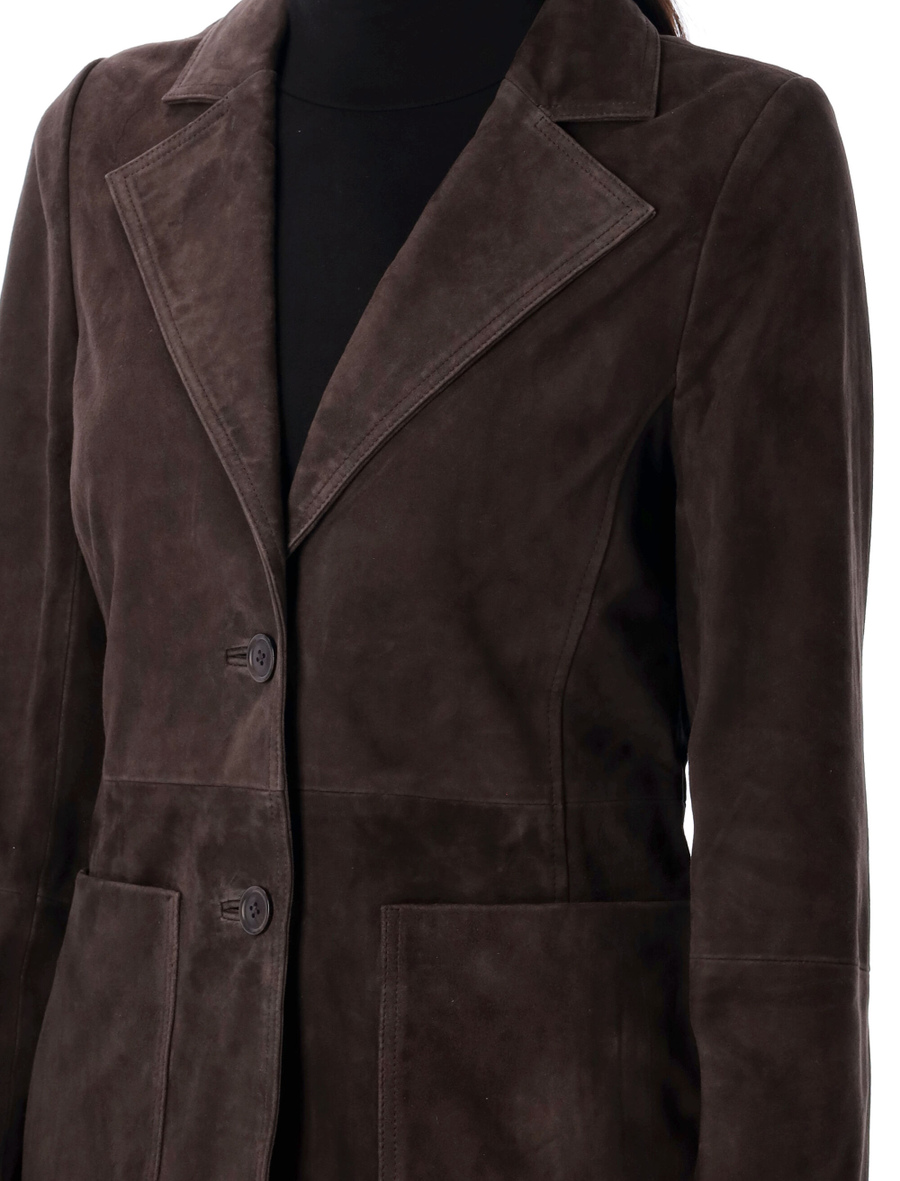 Suede blazer - Spazio Pritelli