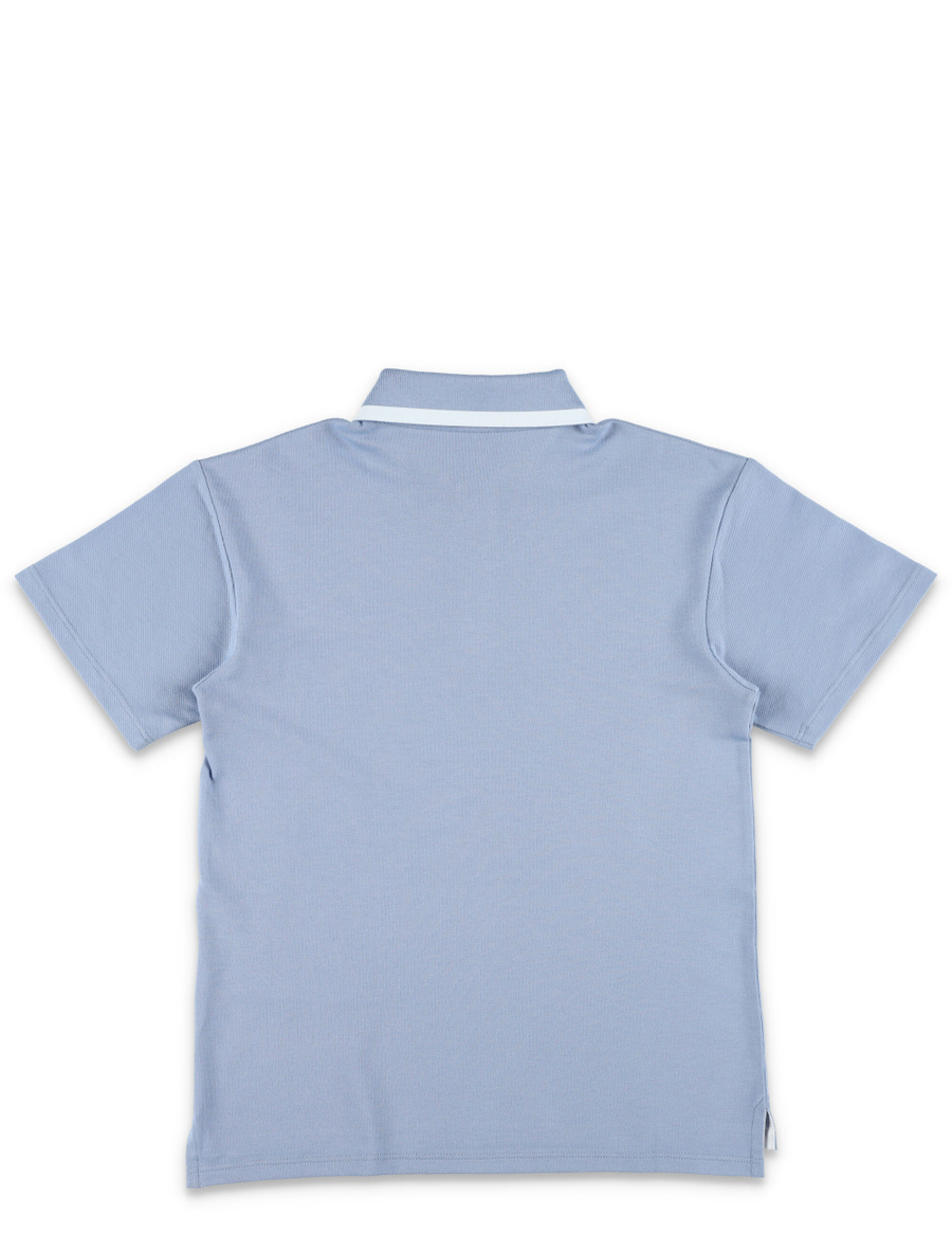 Kid - printed polo shirt - Spazio Pritelli