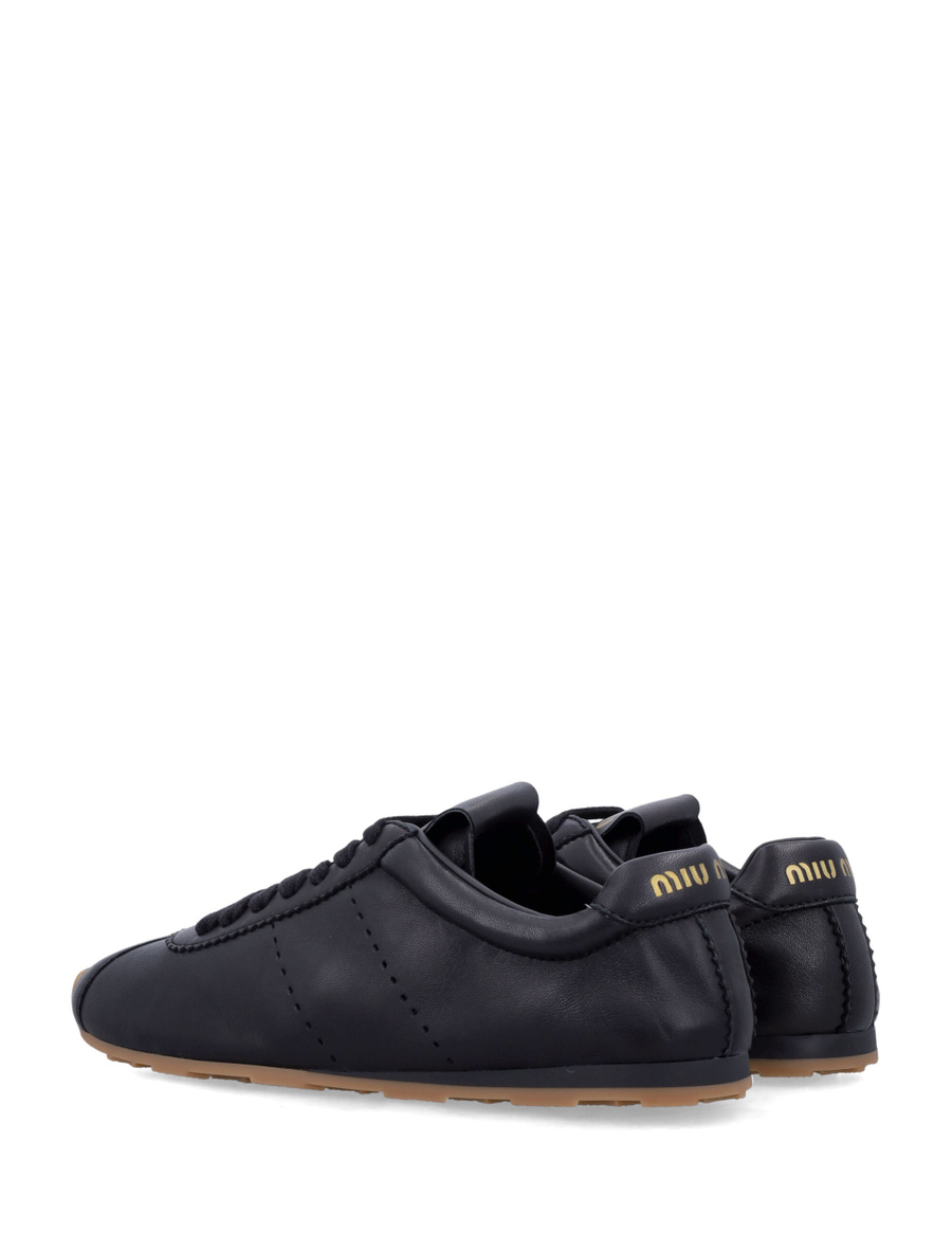 Plume nappa leather woman's sneakers - Spazio Pritelli