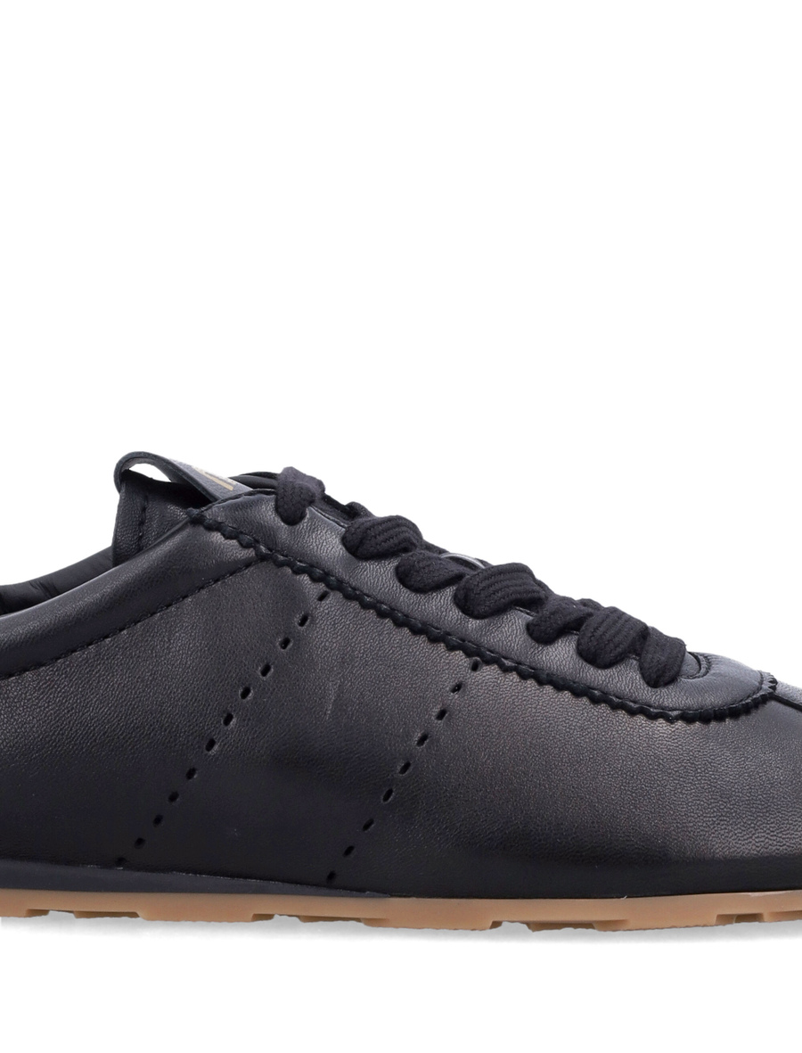 Plume nappa leather woman's sneakers - Spazio Pritelli