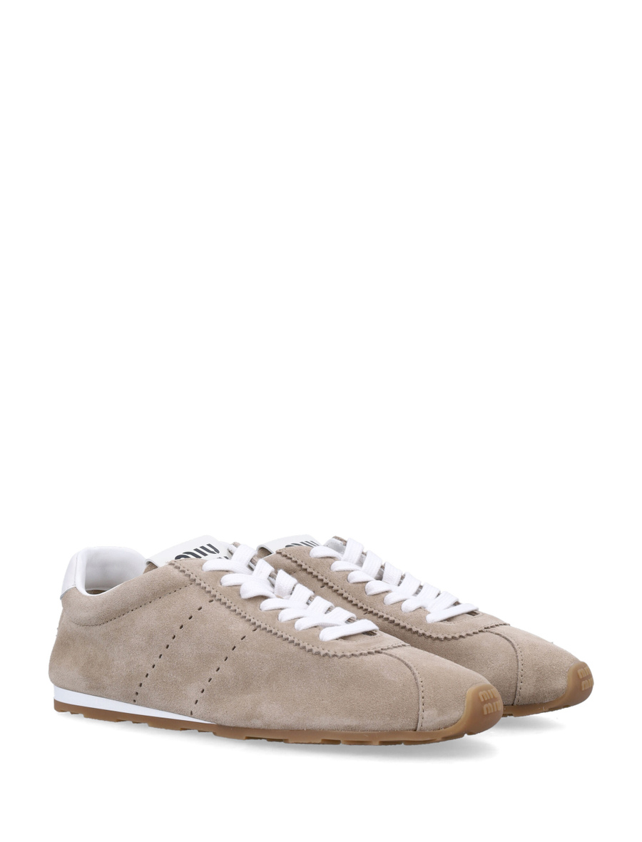 Plume suede woman's sneakers - Spazio Pritelli