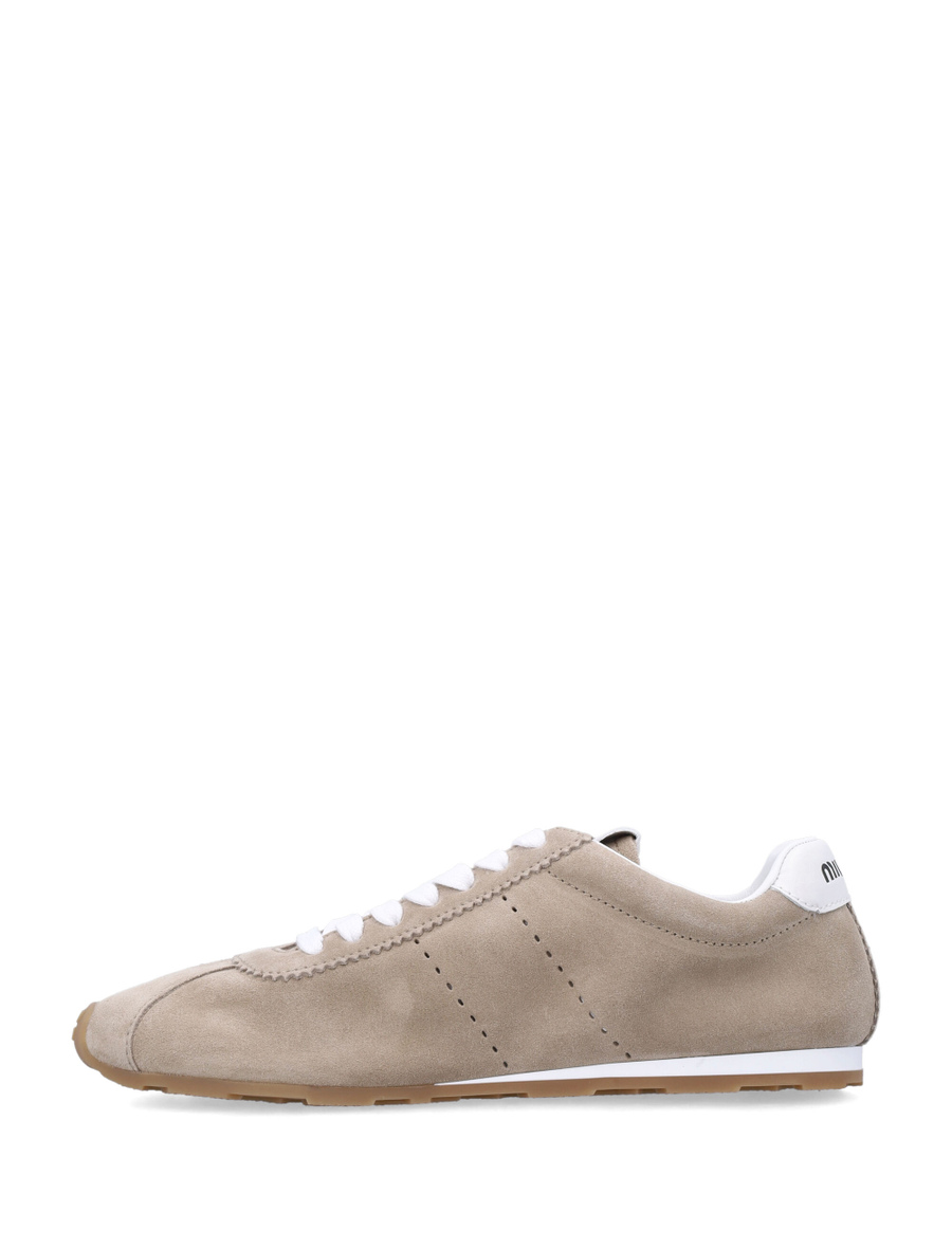 Plume suede woman's sneakers - Spazio Pritelli