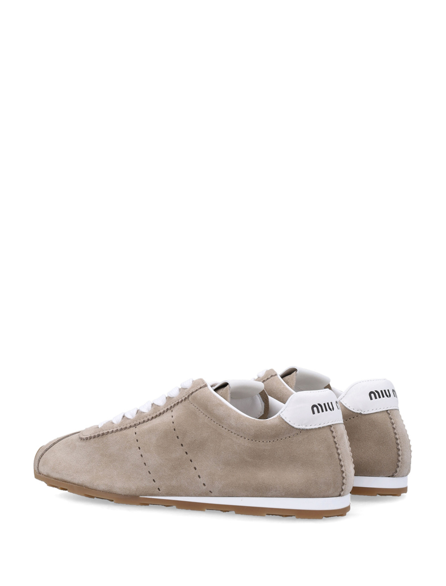 Plume suede woman's sneakers - Spazio Pritelli