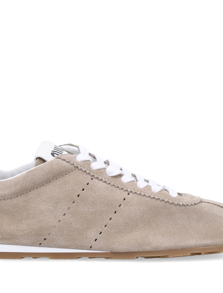 Plume suede woman's sneakers - Spazio Pritelli