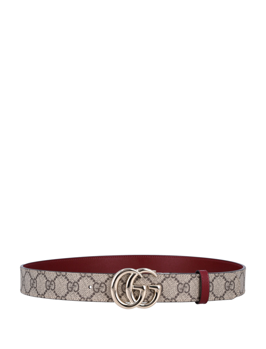 Reversible GG Marmont wide belt - Spazio Pritelli