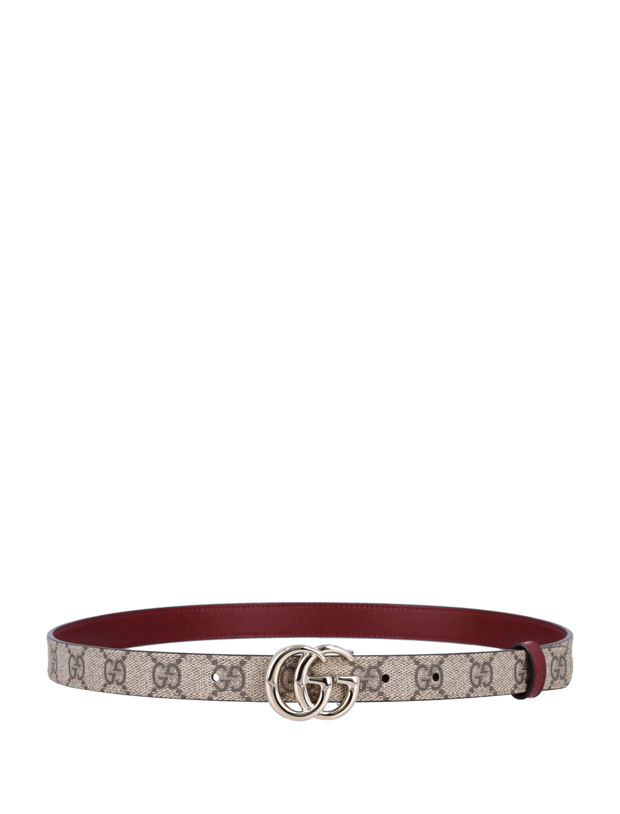 Reversible GG Marmont thin belt - Spazio Pritelli