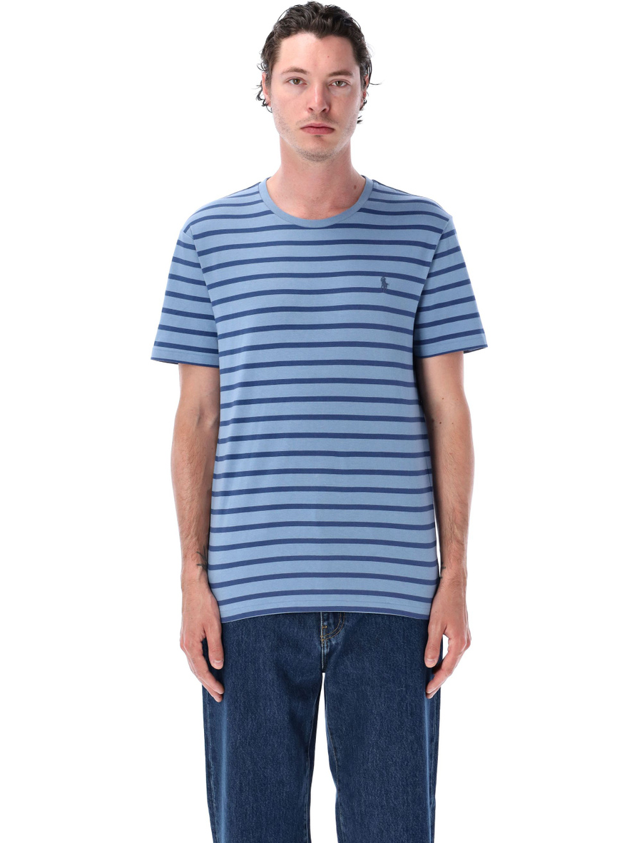 Custom slim fit striped jersey t-shirt - Spazio Pritelli