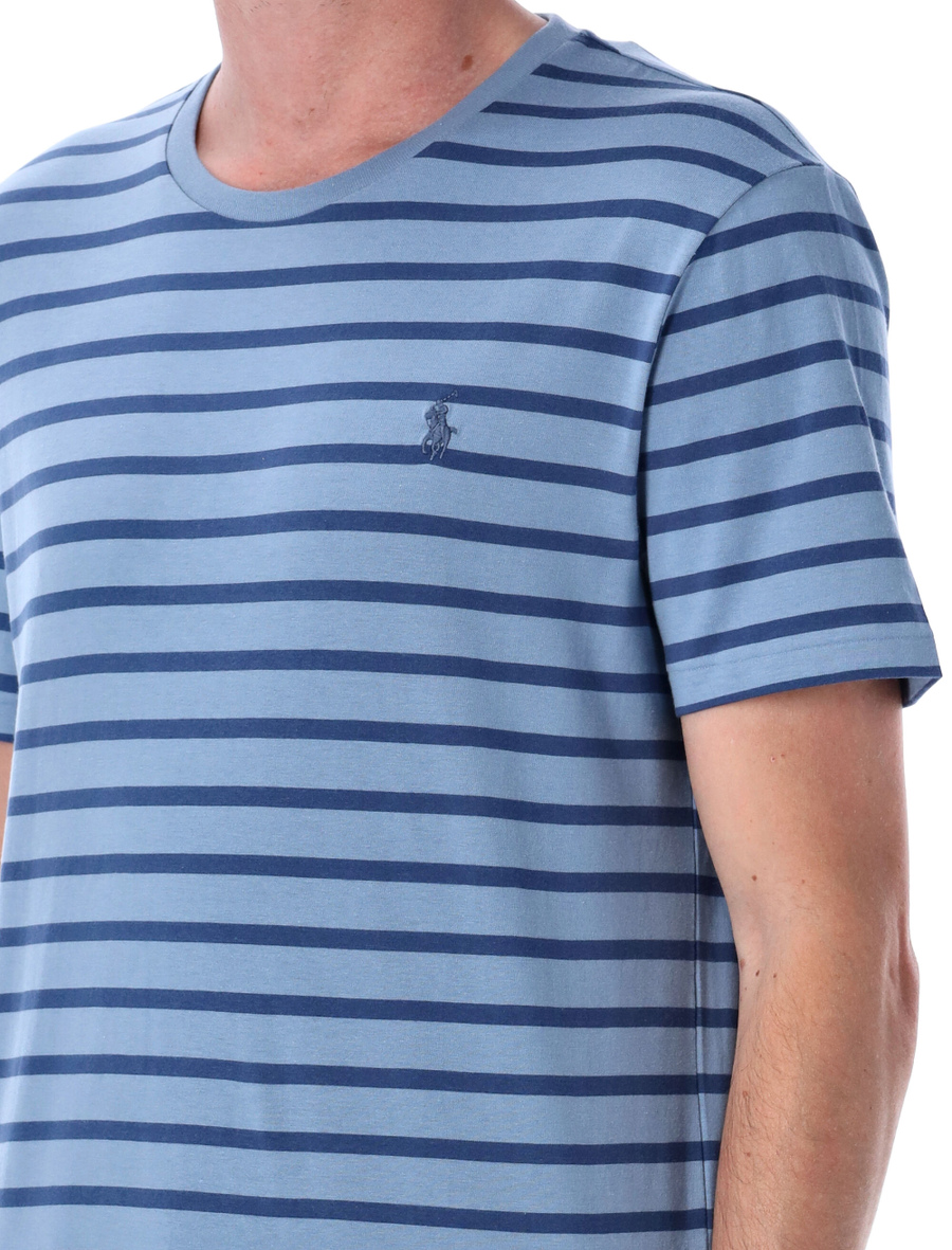 Custom slim fit striped jersey t-shirt - Spazio Pritelli