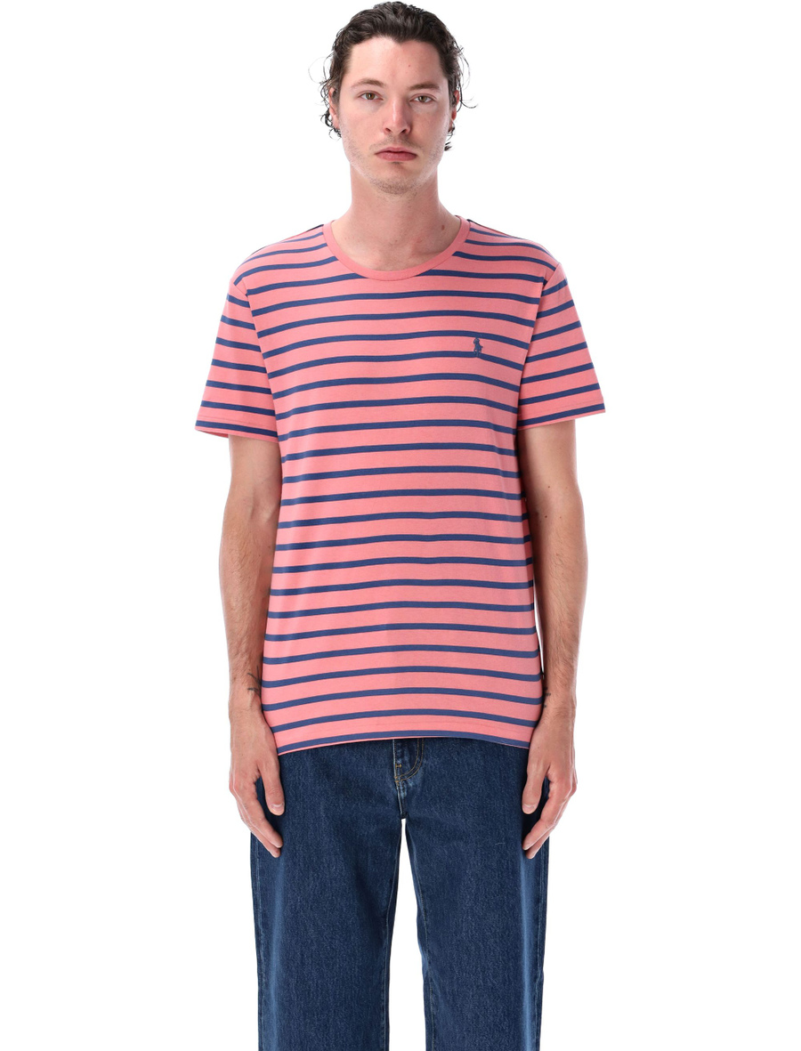Custom slim fit striped jersey t-shirt - Spazio Pritelli