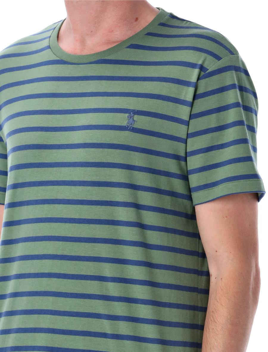 Custom slim fit striped jersey t-shirt - Spazio Pritelli