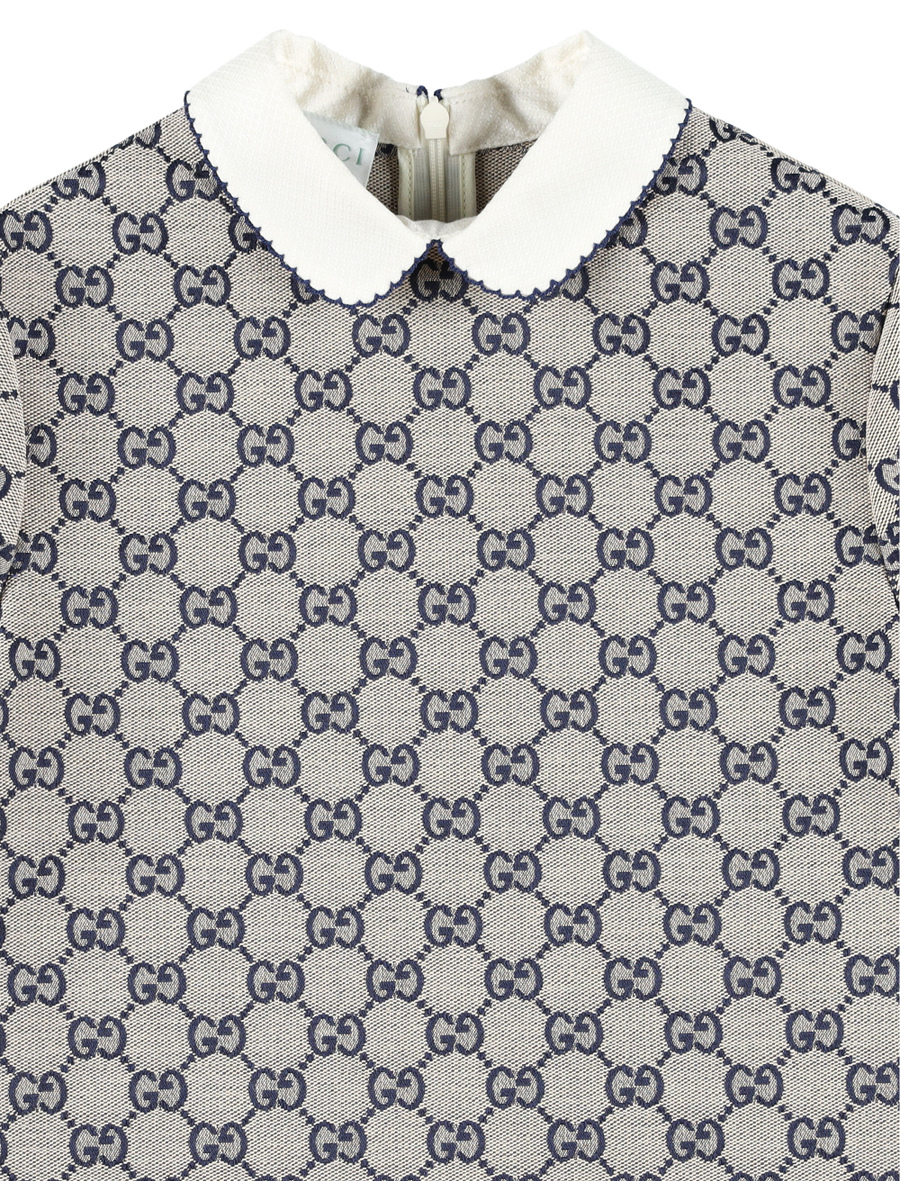 Kid - GG canvas dress - Spazio Pritelli