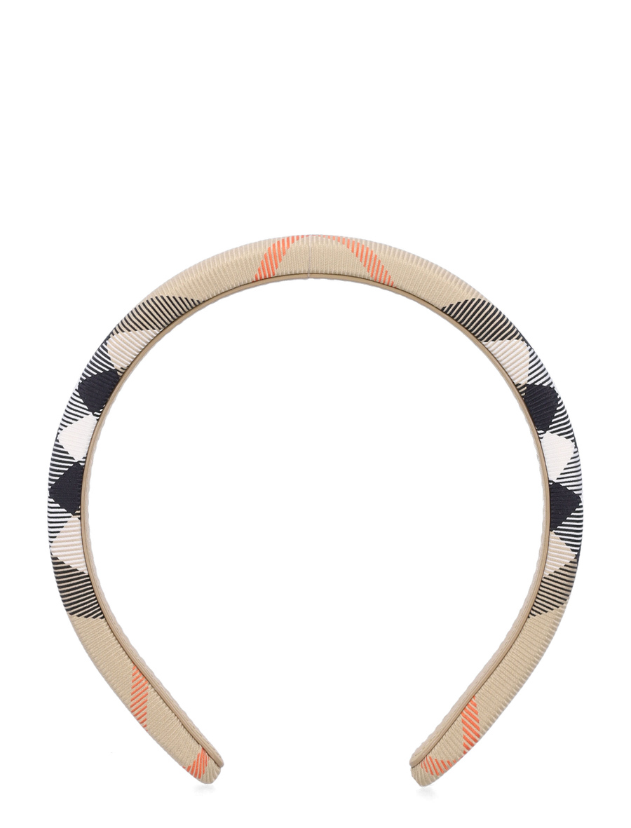 Kid - Check nylon headband - Spazio Pritelli