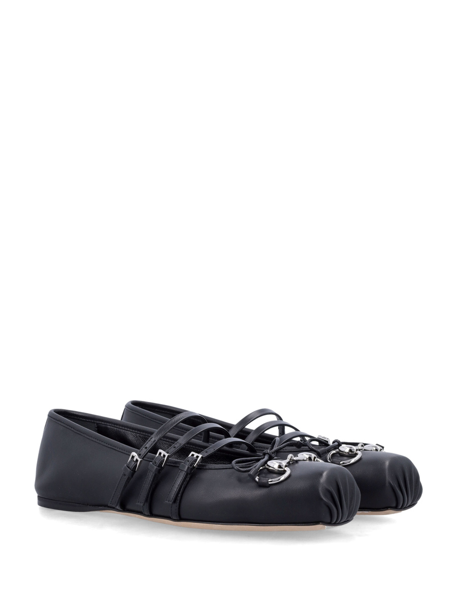 Horsebit nappa ballerina - Spazio Pritelli