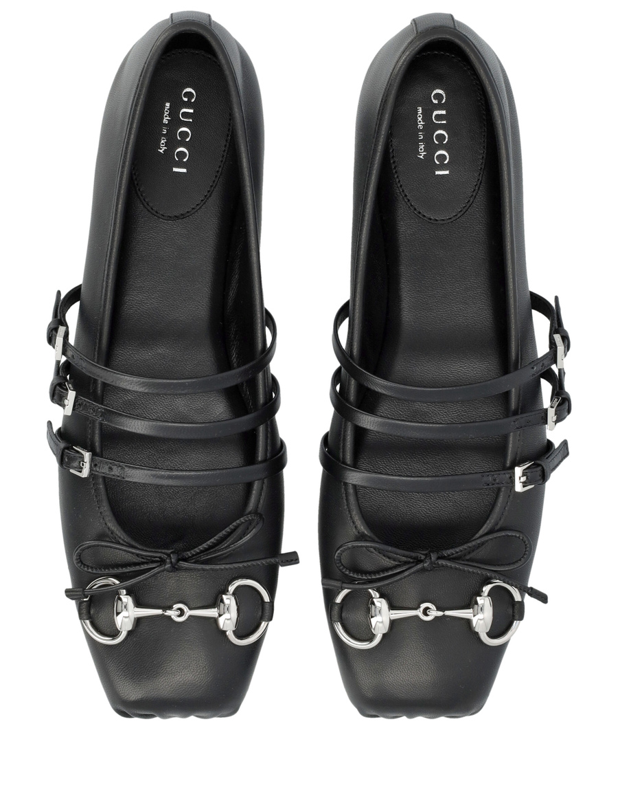 Horsebit nappa ballerina - Spazio Pritelli