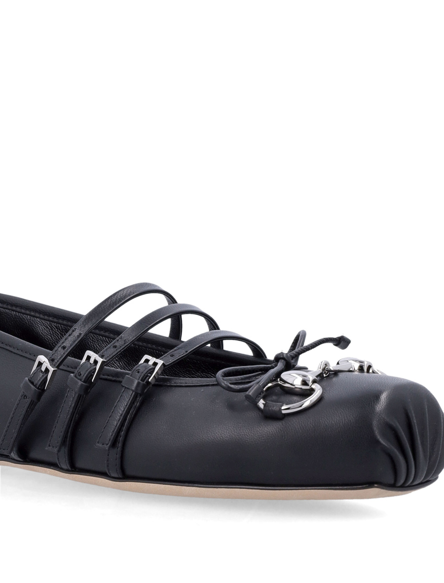 Horsebit nappa ballerina - Spazio Pritelli