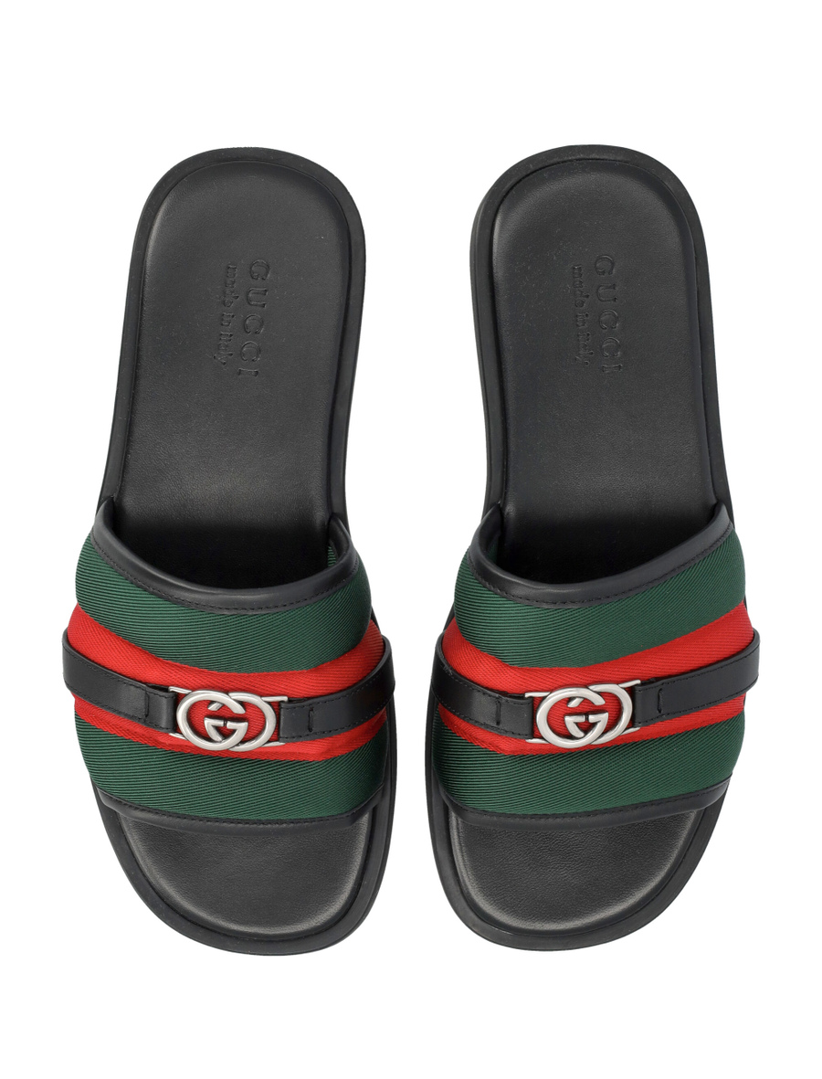 Interlocking G slide sandal - Spazio Pritelli