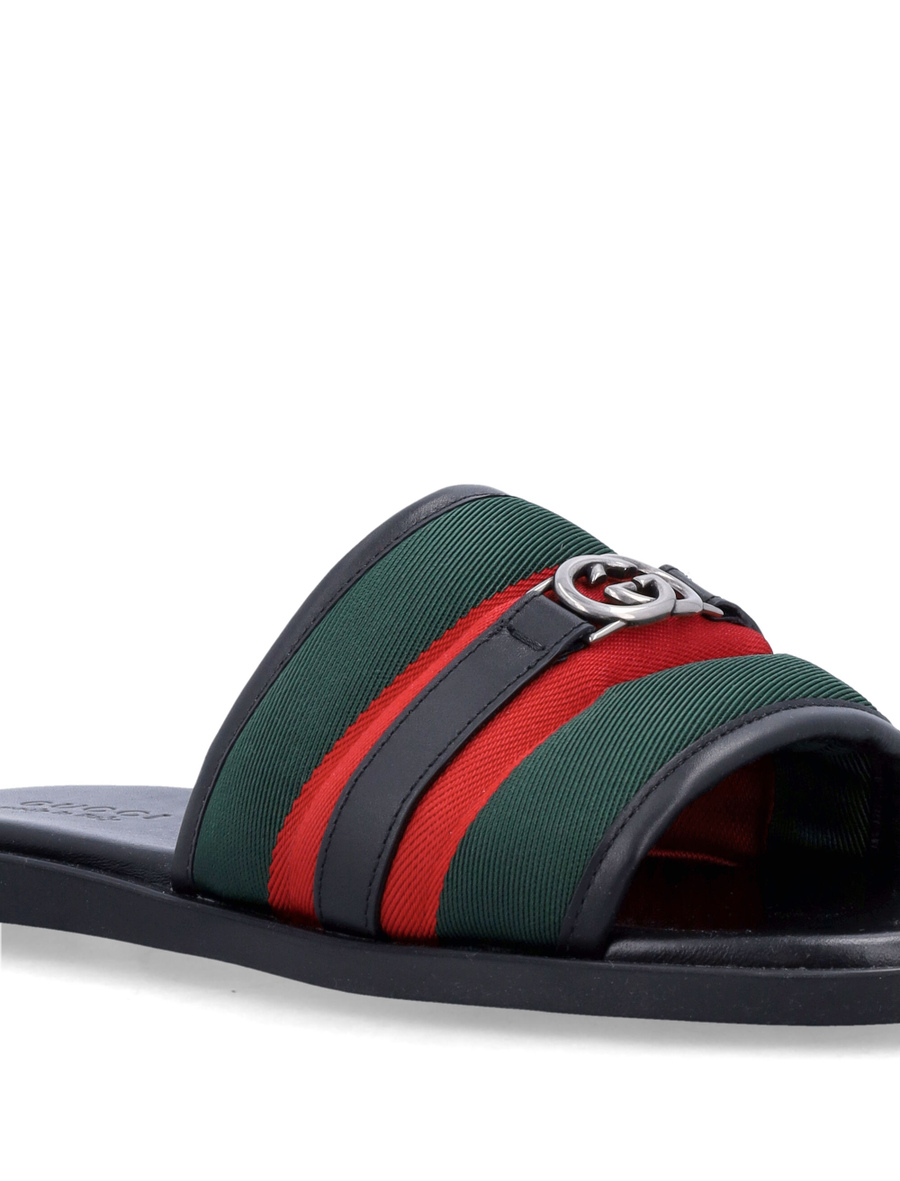 Interlocking G slide sandal - Spazio Pritelli