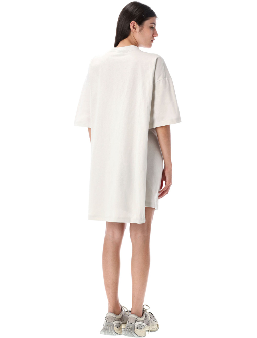 Semi fitted cotton t-shirt dress - Spazio Pritelli