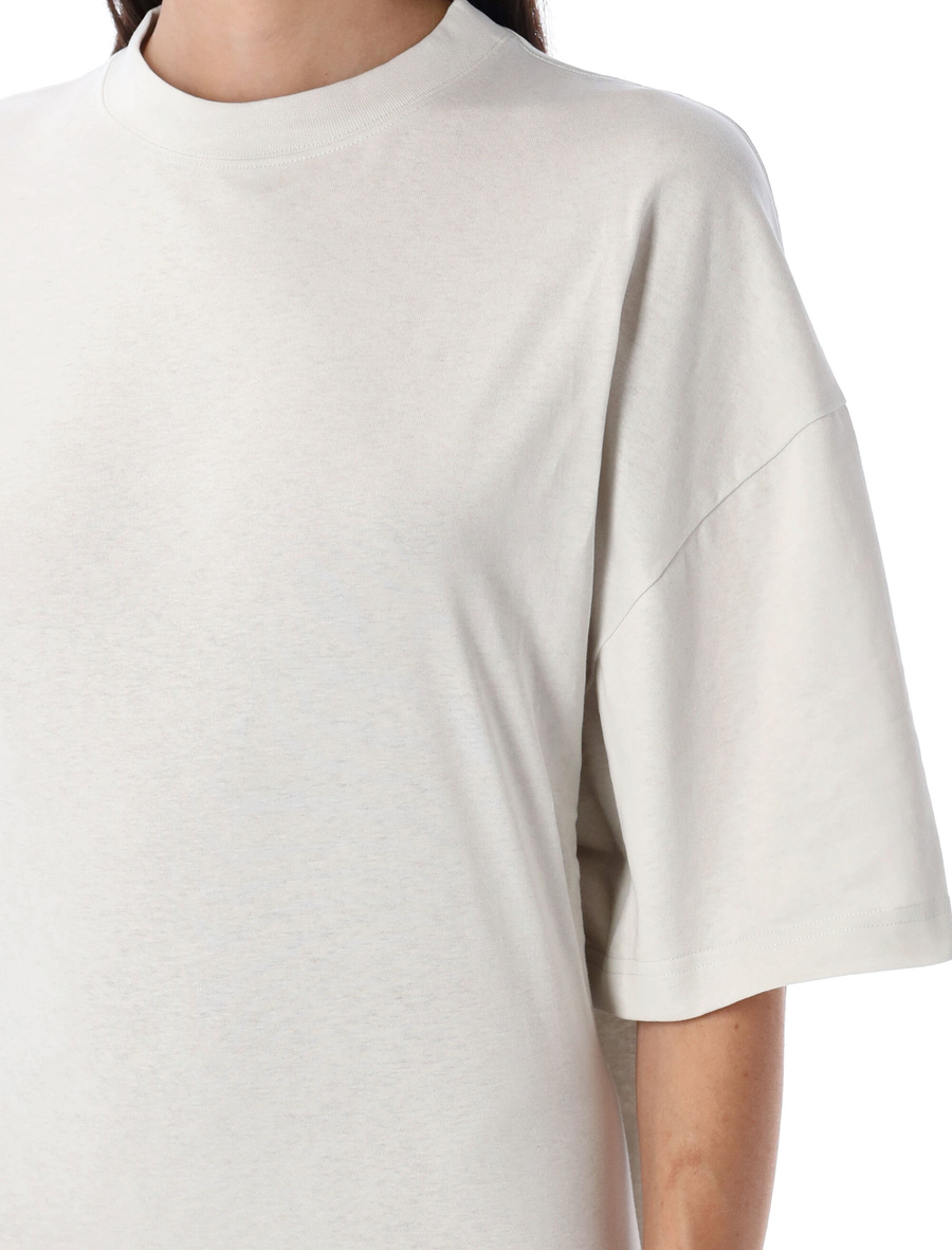 Semi fitted cotton t-shirt dress - Spazio Pritelli