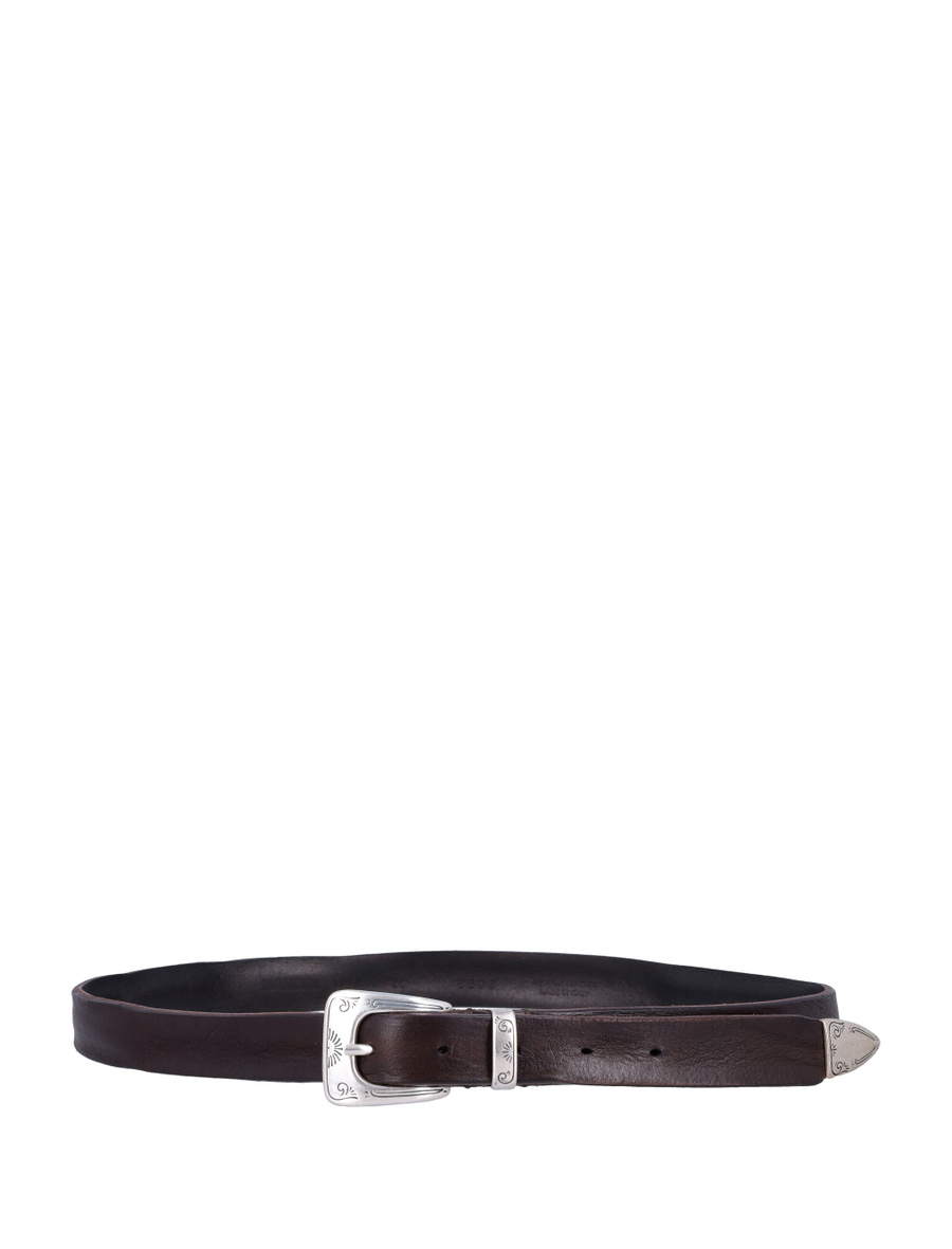 William leather belt - Spazio Pritelli