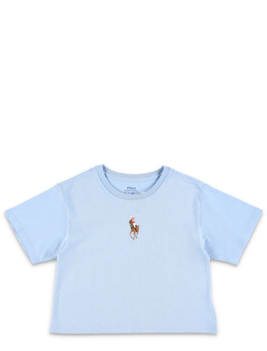 Kid - Big Pony cotton boxy t-shirt - Spazio Pritelli