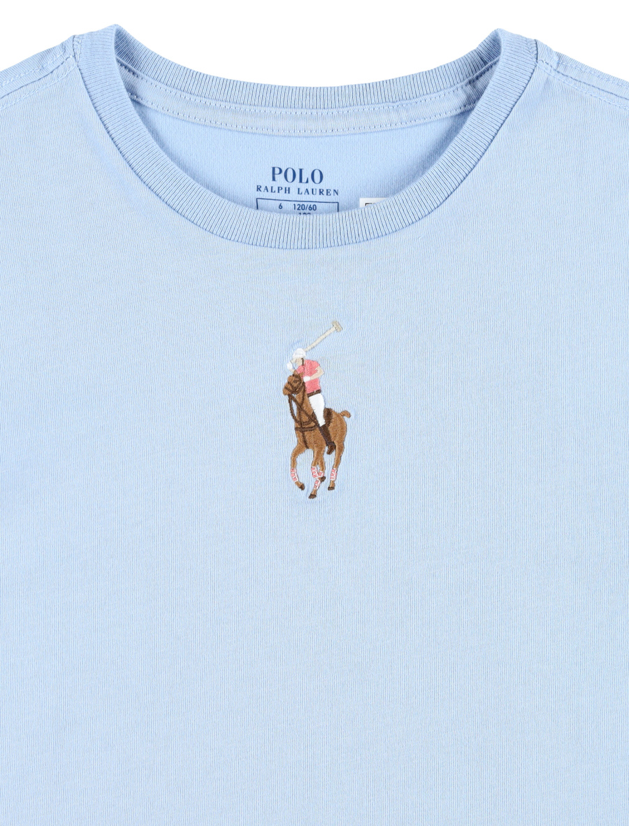 Kid - Big Pony cotton boxy t-shirt - Spazio Pritelli