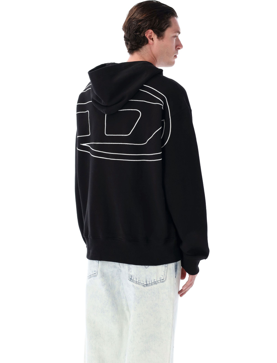 S-Macs-Hood-Megoval-D sweatshirt - Spazio Pritelli