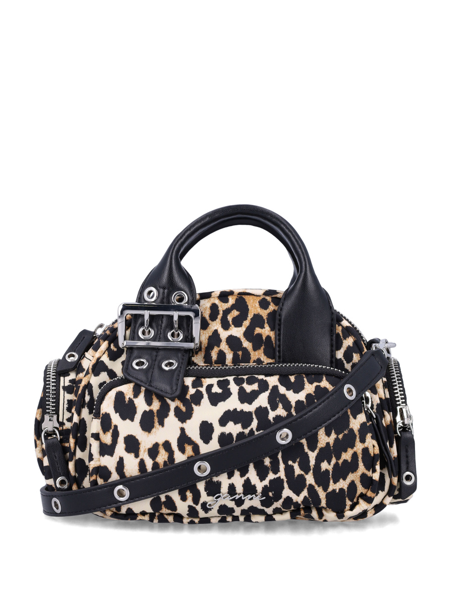 Leopard Mini Polochon bag - Spazio Pritelli