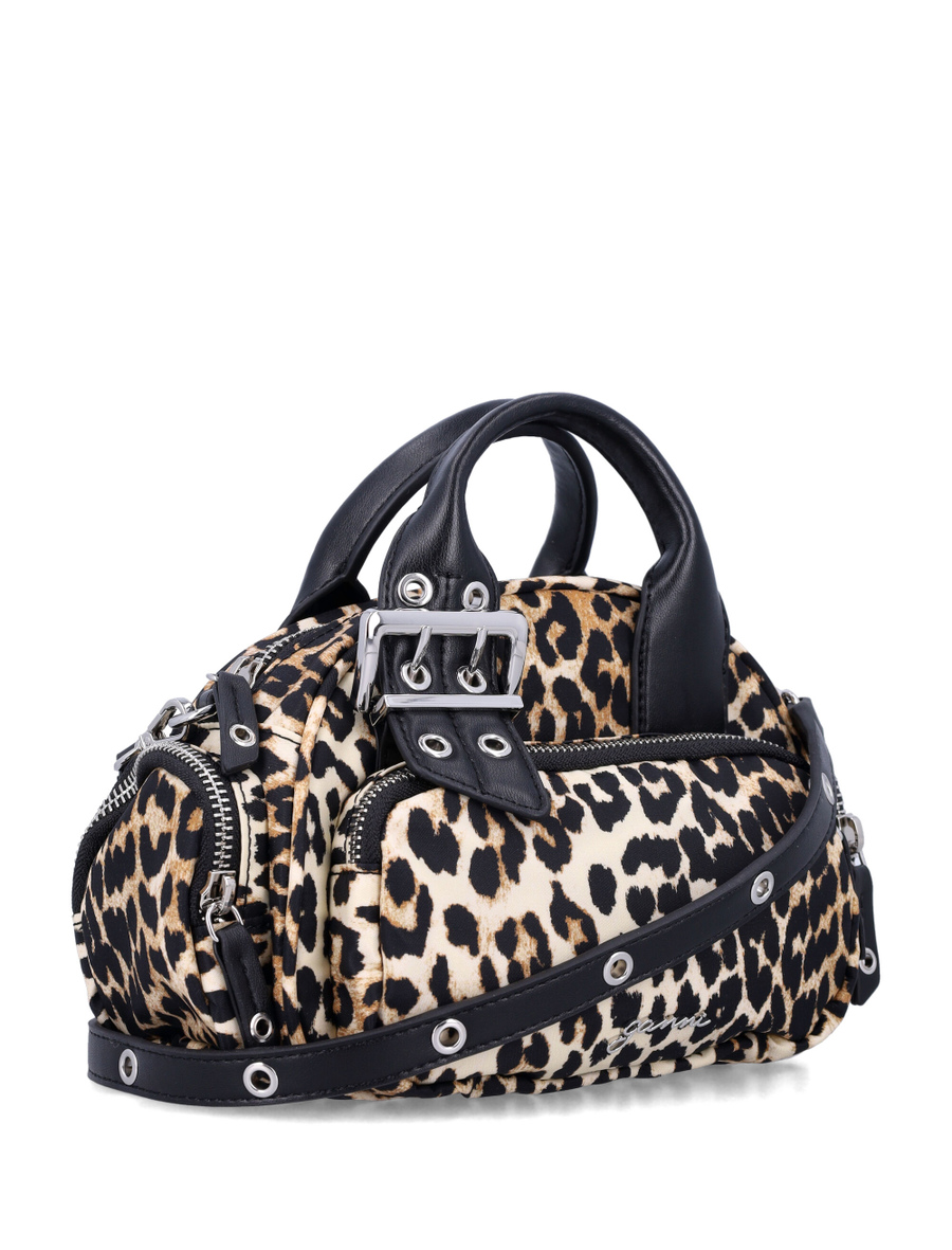 Leopard Mini Polochon bag - Spazio Pritelli