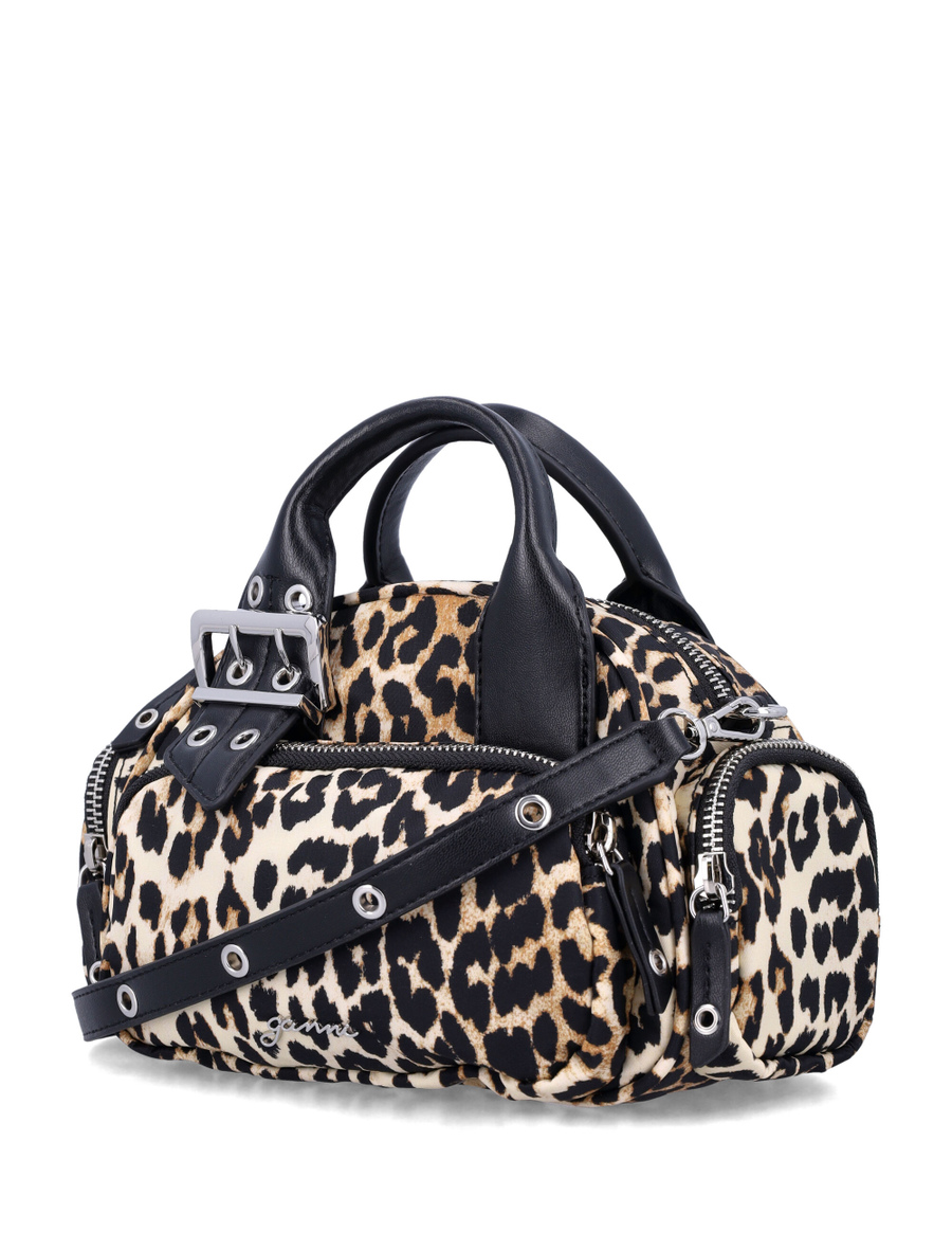 Leopard Mini Polochon bag - Spazio Pritelli