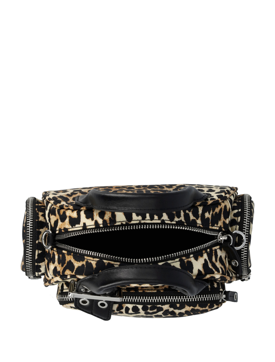 Leopard Mini Polochon bag - Spazio Pritelli