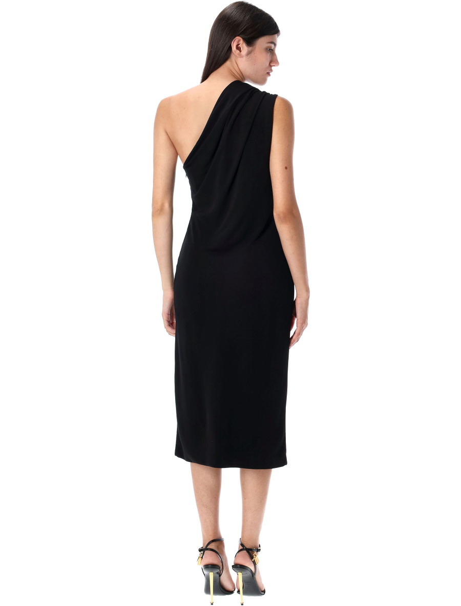 One shoulder midi dress - Spazio Pritelli
