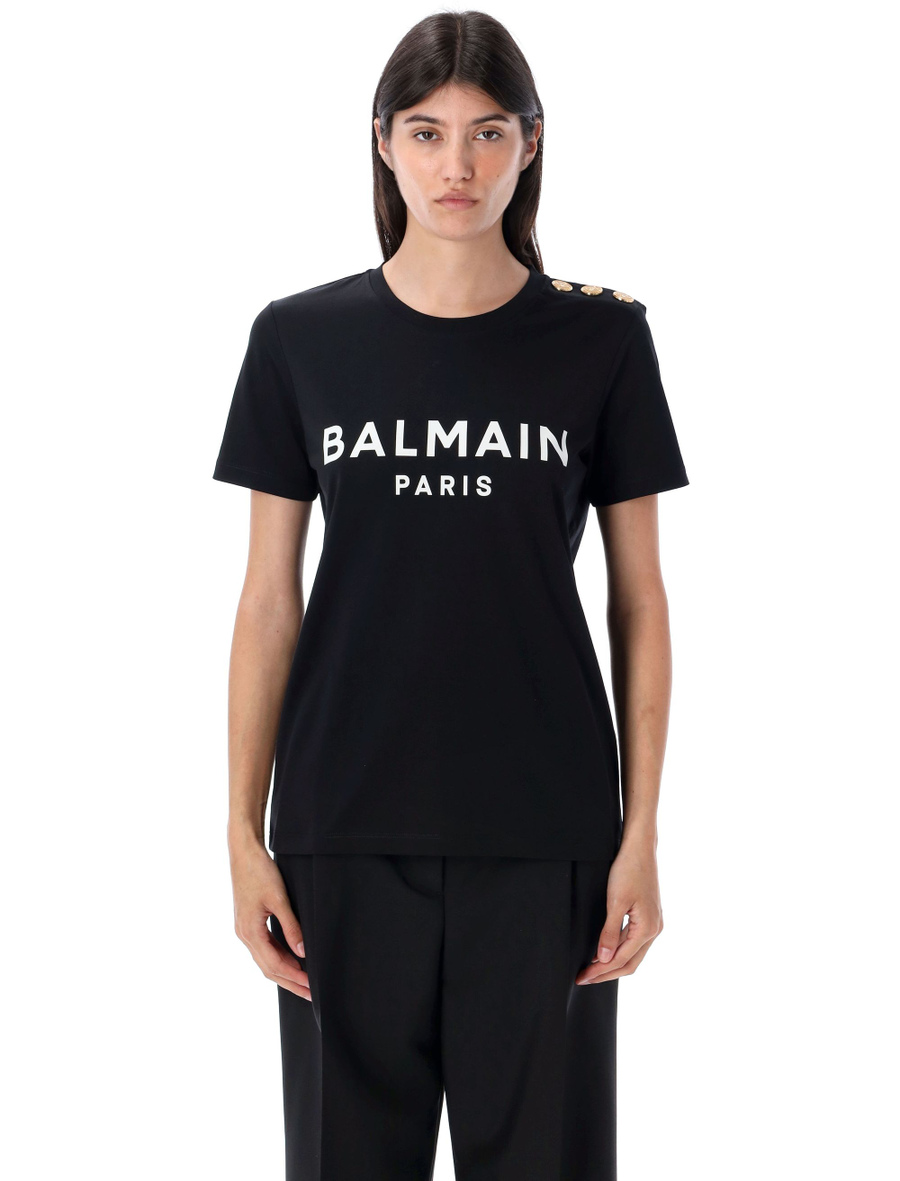 Printed logo t-shirt - Spazio Pritelli