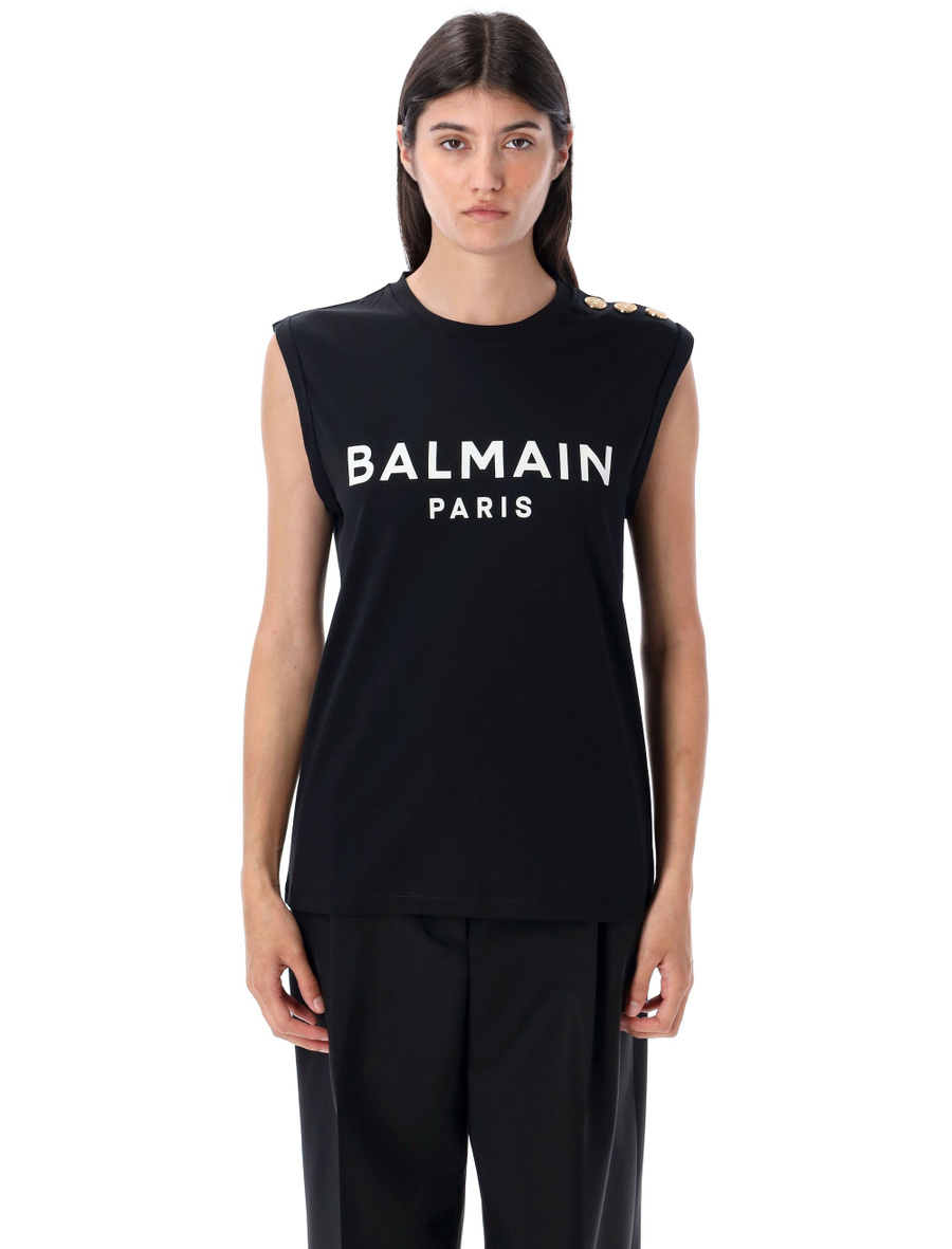 Balmain Paris tank top - Spazio Pritelli