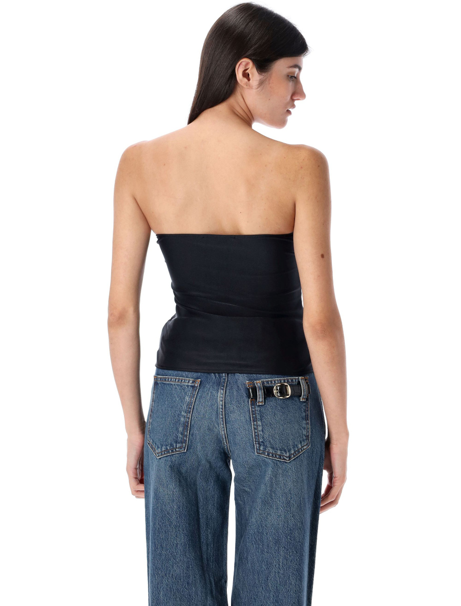 Multi buckle top - Spazio Pritelli